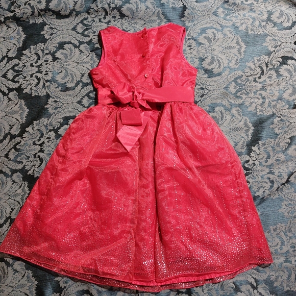 Girls Christmas Dress Medium 7-8 - Picture 2 of 6